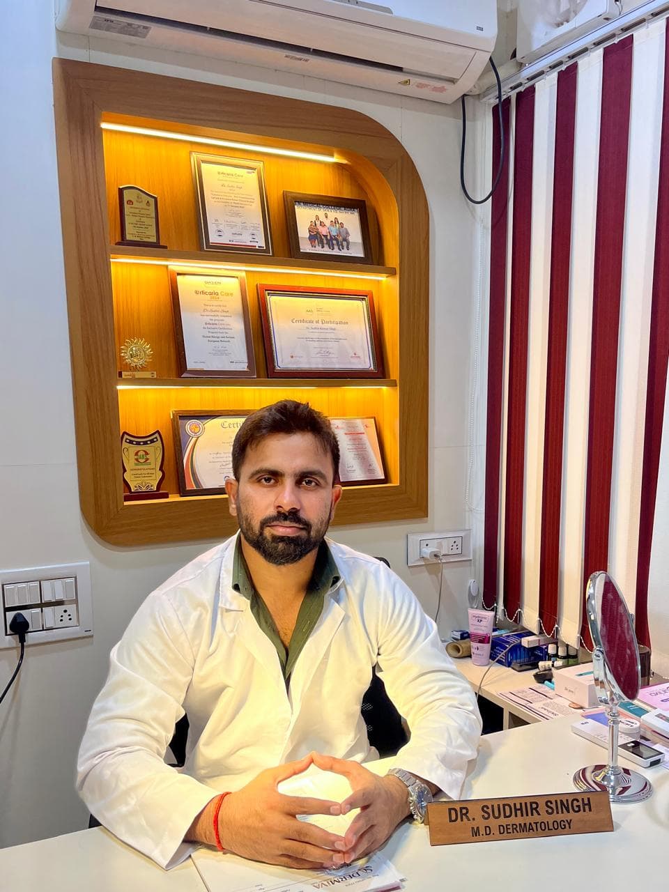 Dr. Sudhir Kumar Singh at Dermiva Clinic